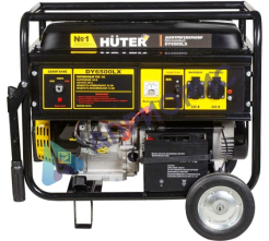 Бензиновый генератор HUTER DY6500LX